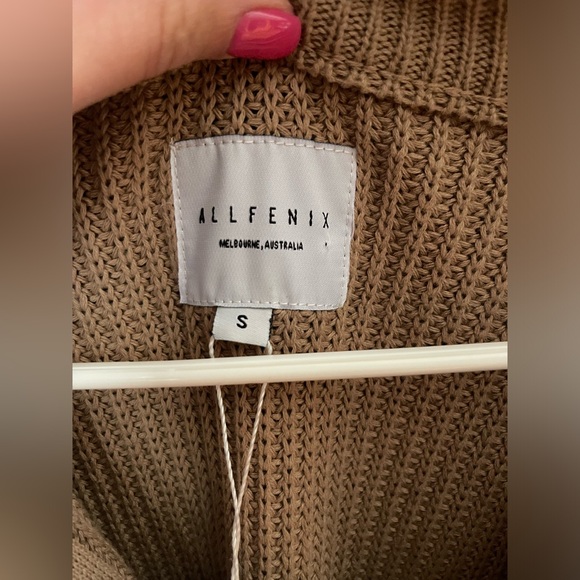 ALL FENIX chunky sweater size S - Picture 5 of 5
